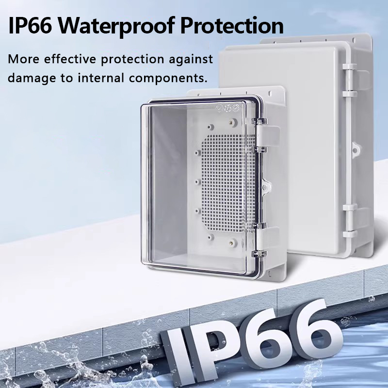 IP66 Waterproof Grey/Transpare - Outdoor Power Outlet Box のレビューと価格