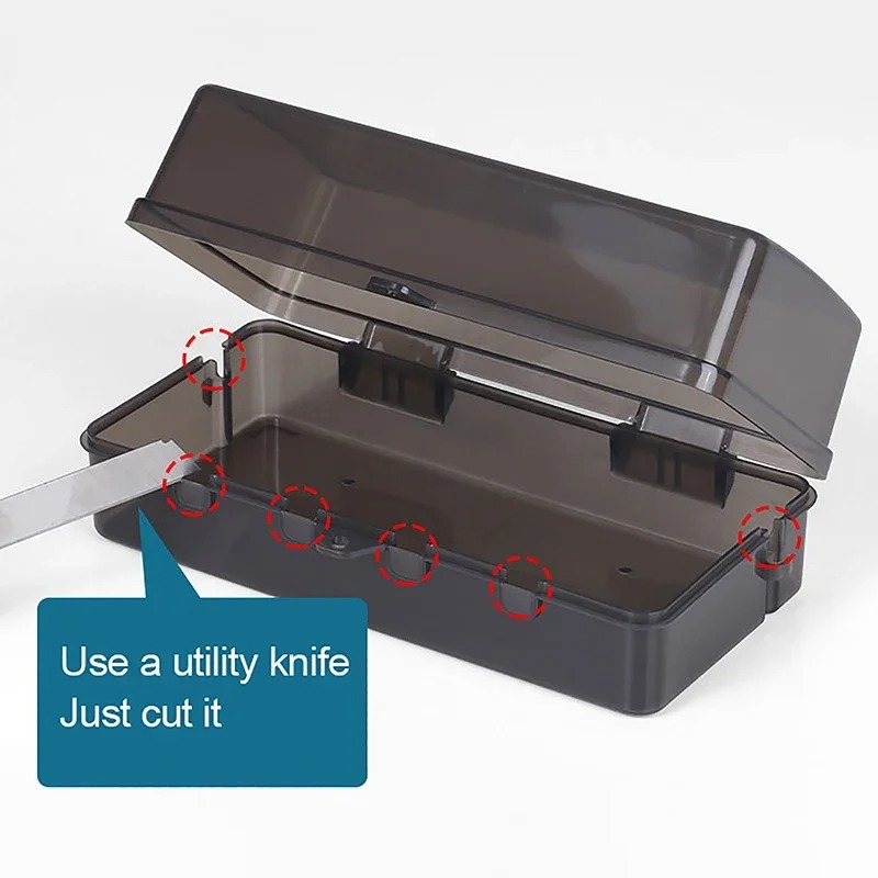 1Pc Waterproof Outdoor Electri - Outdoor Power Outlet Box のレビューと価格