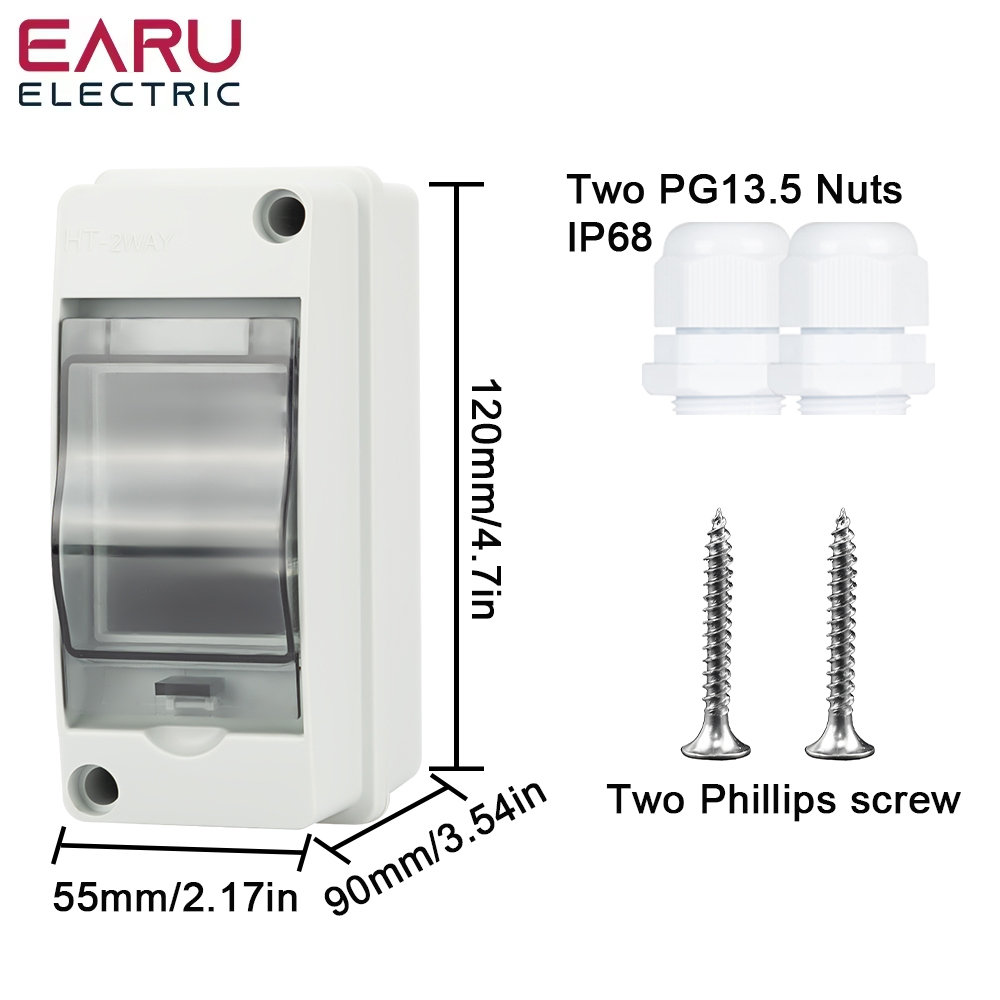 HT-2 IP65 Waterproof Distribut - Outdoor Power Outlet Box のレビューと価格